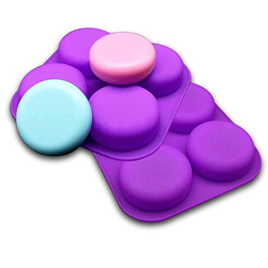 Bath Bomb Mold - 2 Pcs Glossy Silicone Molds 4