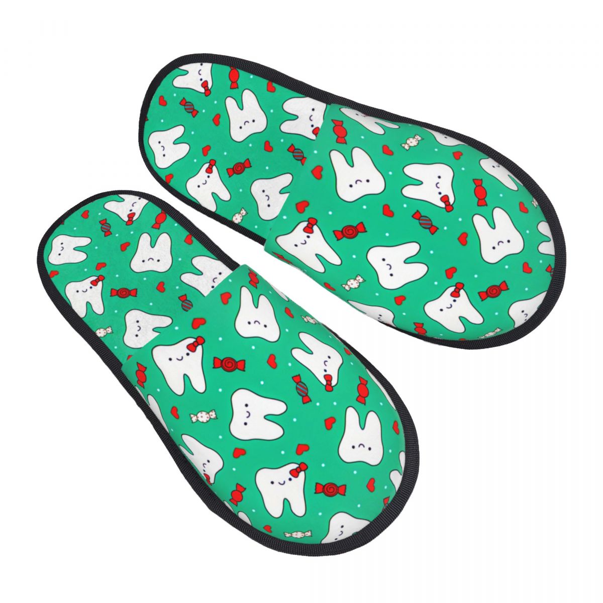Spa & Wellness Retreat - Happy Teeth And Candy House Slippers