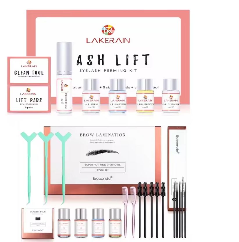 Brow Lamination Kit - 2 Sets Lash Lift And Eyebrow