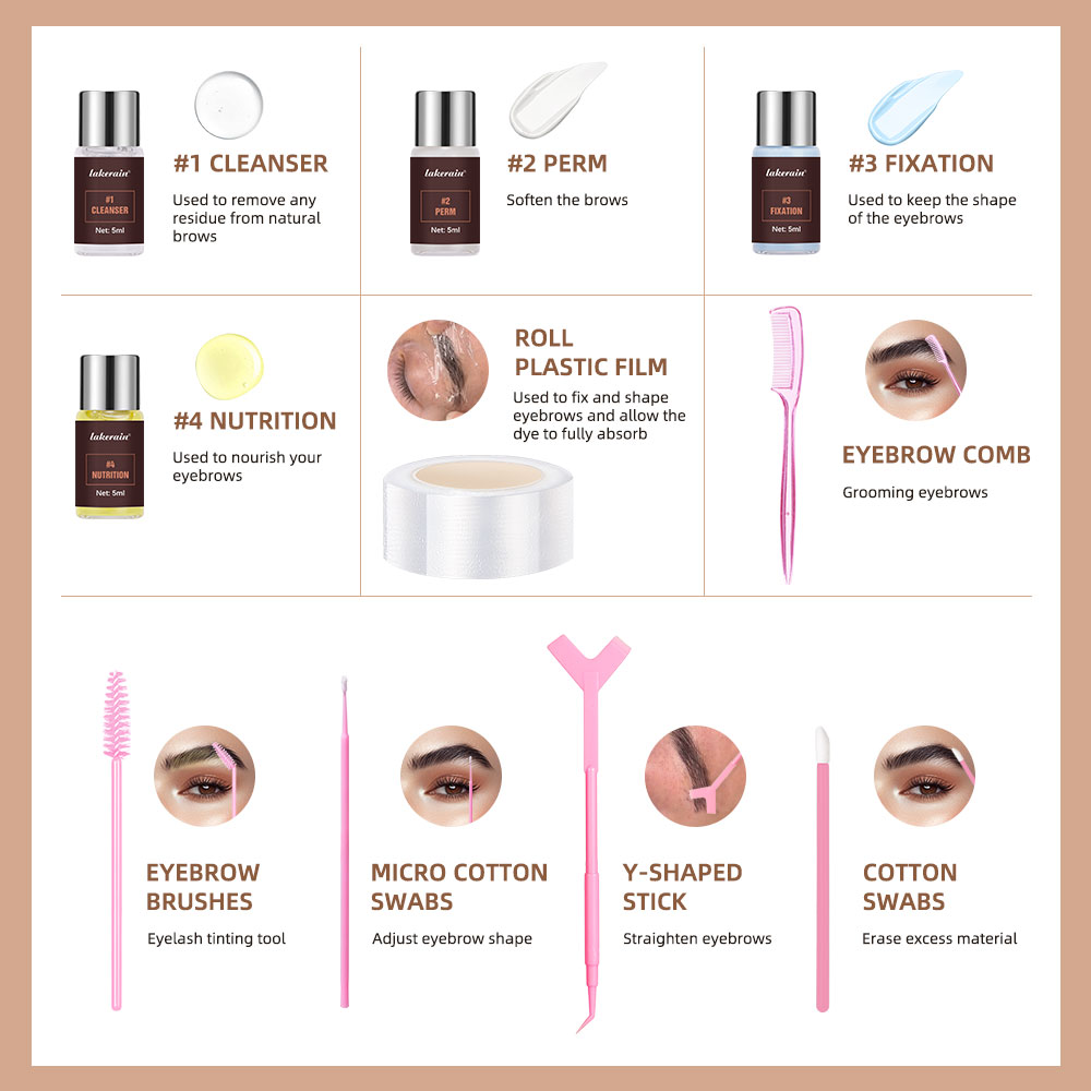 Semi-permanent Brow Lift Permi - Brow Lamination Kit のレビューと価格
