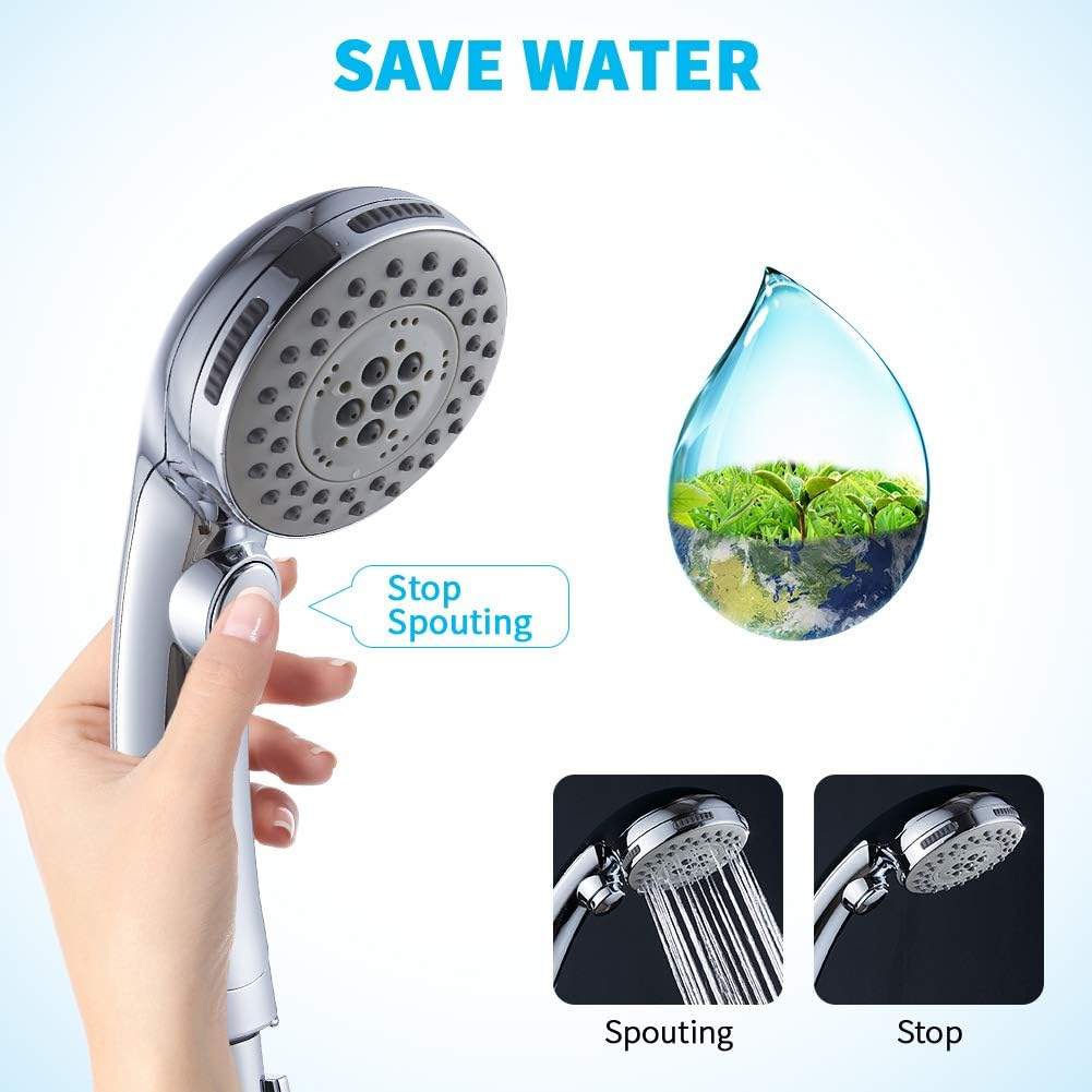 High Pressure Shower Head with - Spa & Wellness Retreat のレビューと価格