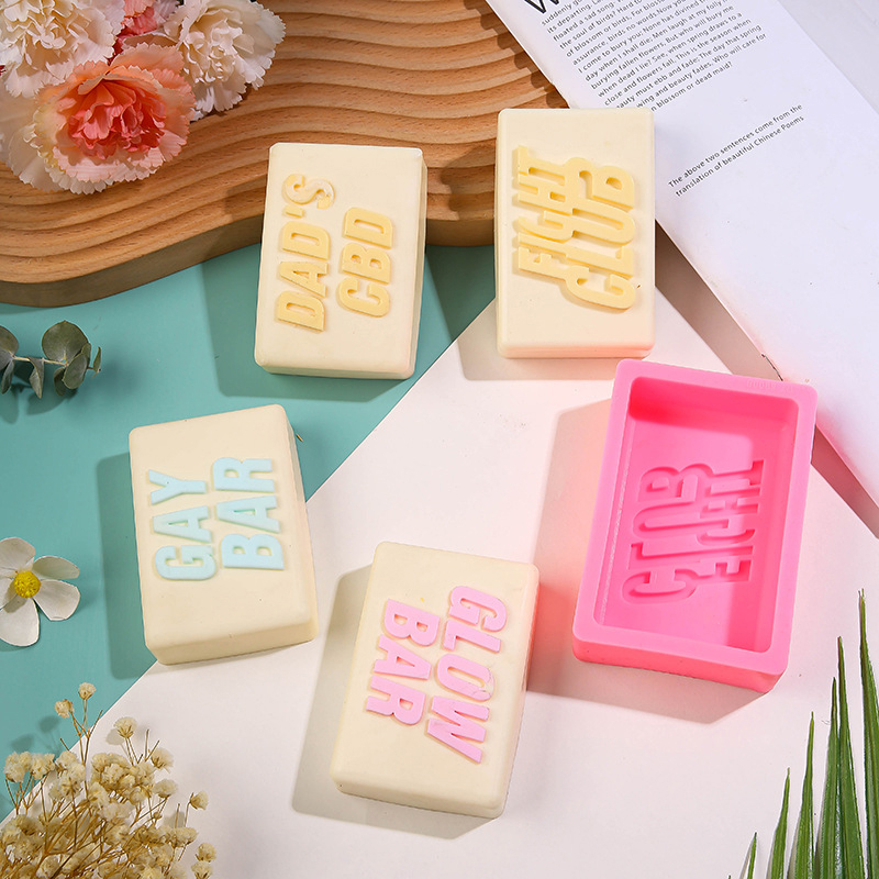 Fight Club Letters Soap Silico - Bath Bomb Mold のレビューと価格