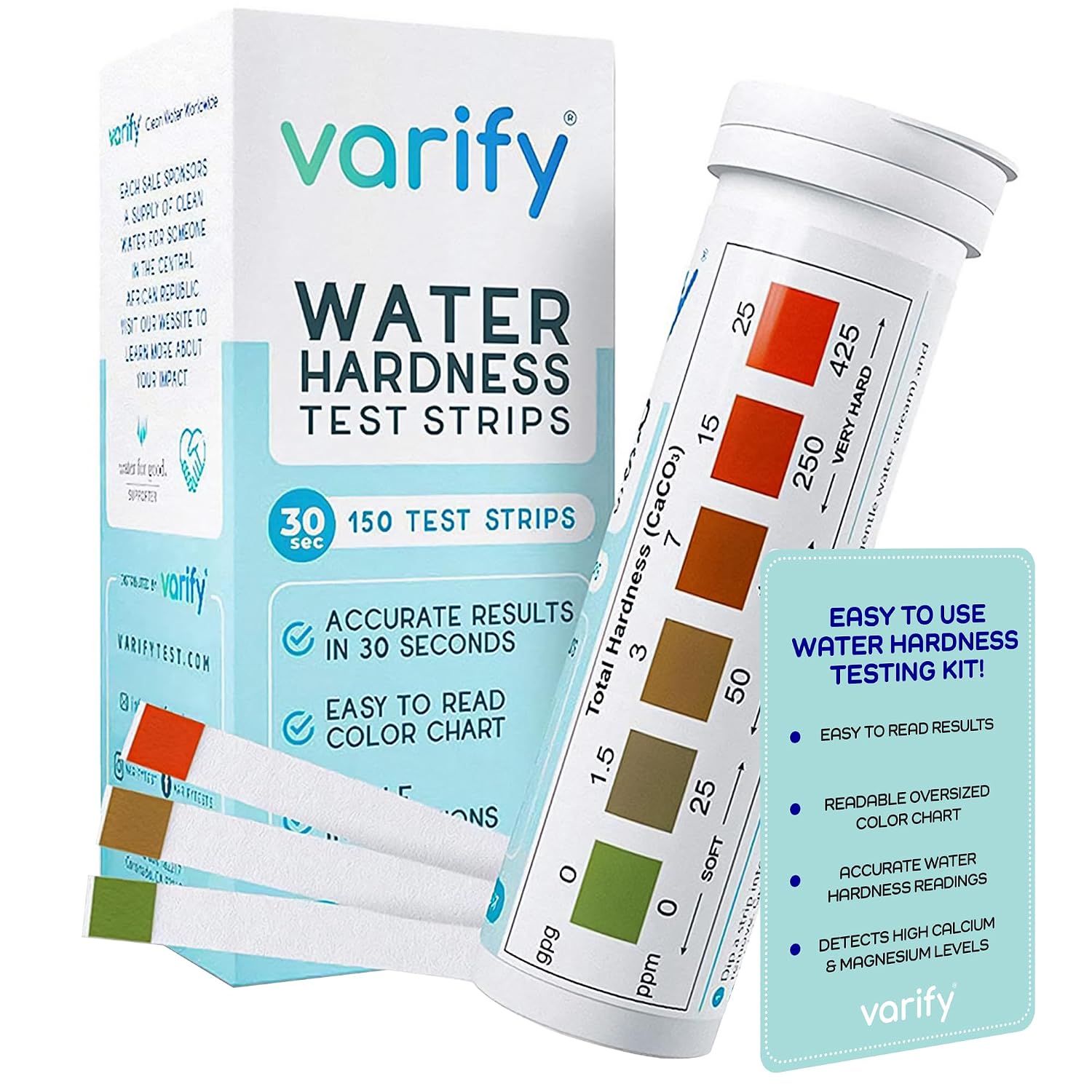 Water Hardness Test Kit - 150  - Spa Wellness Images のレビューと価格