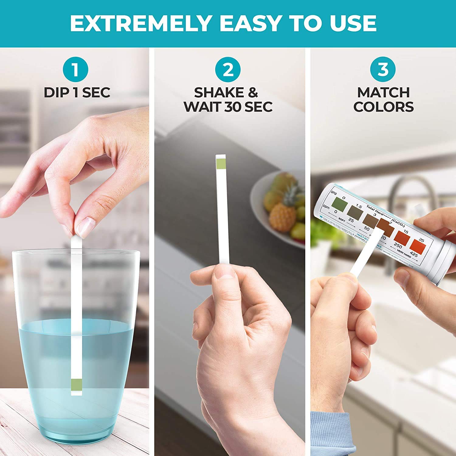 Water Hardness Test Kit - 150  - Spa Wellness Images のレビューと価格
