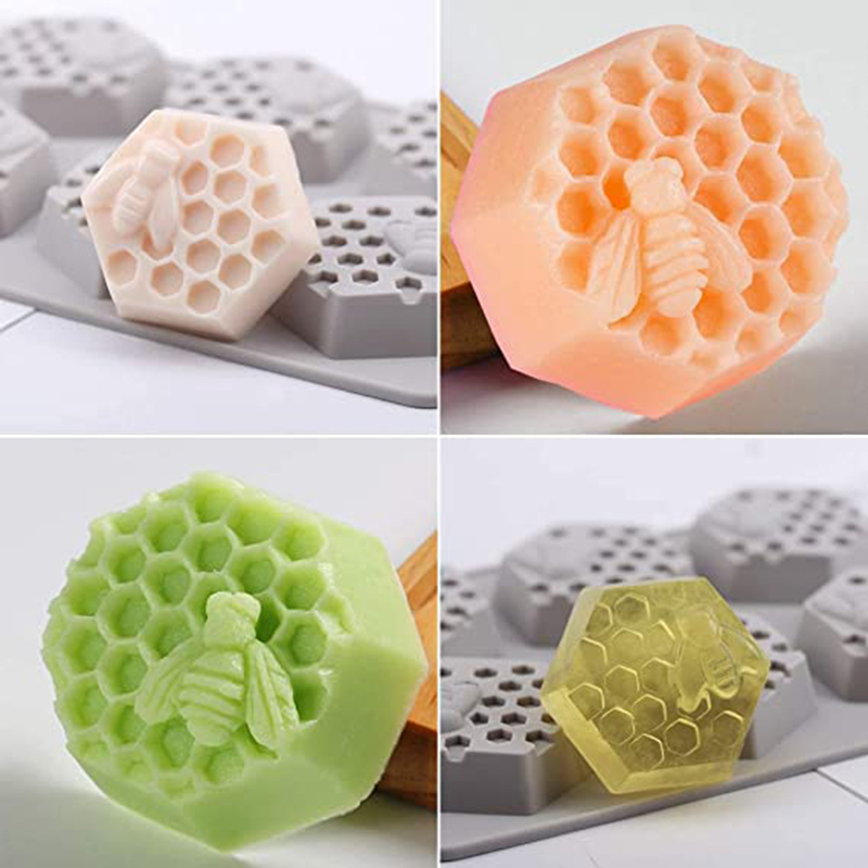 Honeycomb Soap Mold 3D Bumble  - Bath Bomb Mold のレビューと価格
