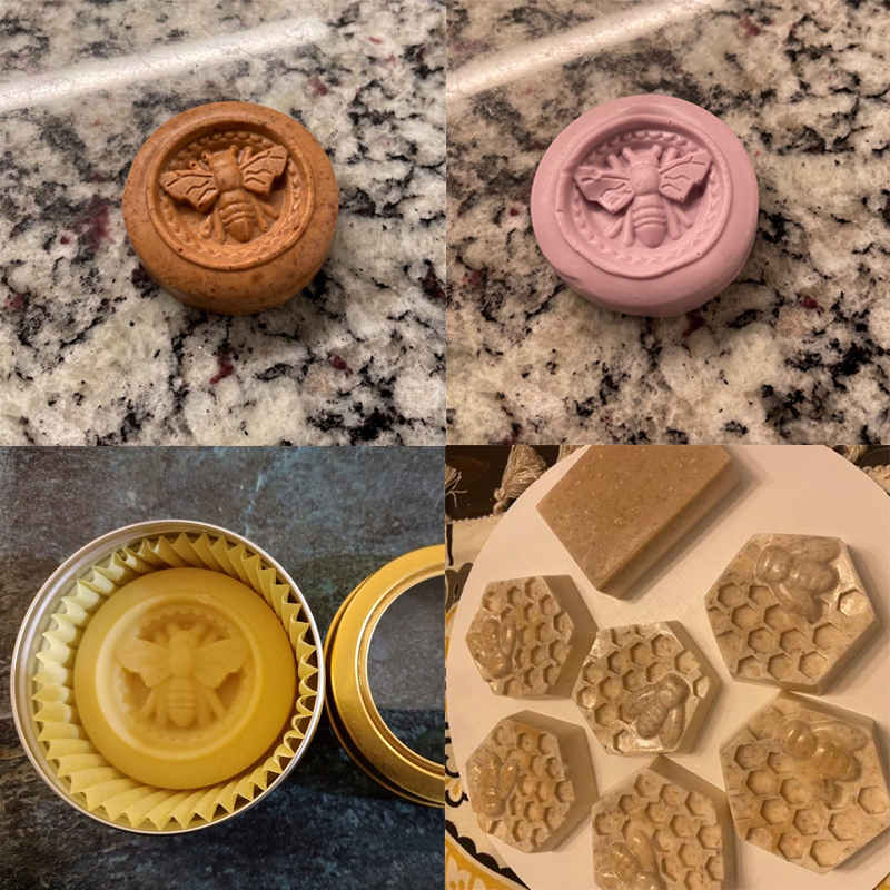 Honeycomb Soap Mold 3D Bumble  - Bath Bomb Mold のレビューと価格