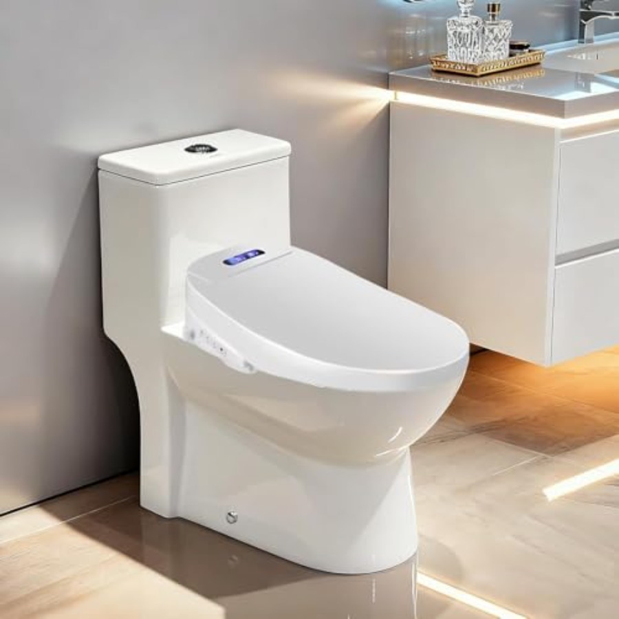 Electric Bidet Toilet Seat wit - Spa & Wellness Retreat のレビューと価格