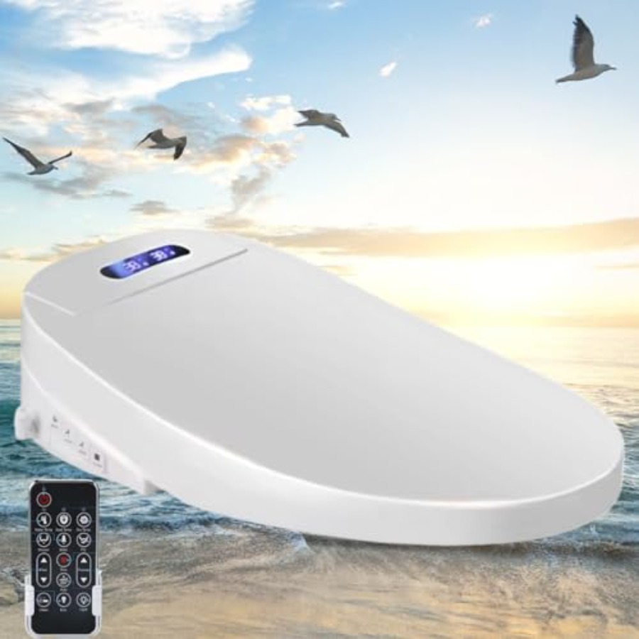 Electric Bidet Toilet Seat wit - Spa & Wellness Retreat のレビューと価格