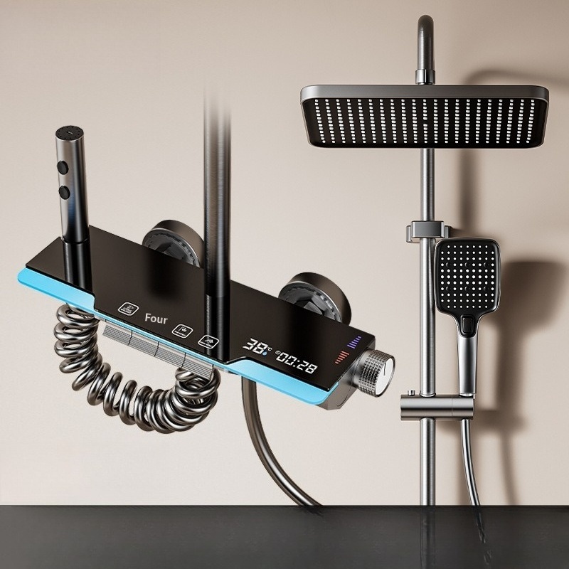 Grey Gun Shower Set Luxury Hot - Spa & Wellness Retreat のレビューと価格
