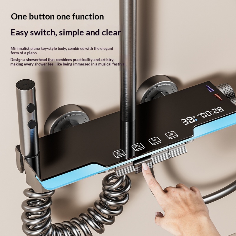 Grey Gun Shower Set Luxury Hot - Spa & Wellness Retreat のレビューと価格