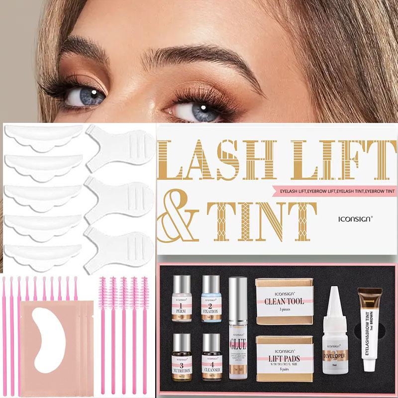 ICONSIGN Lash Lift and Tint Ki - Brow Lamination Kit のレビューと価格