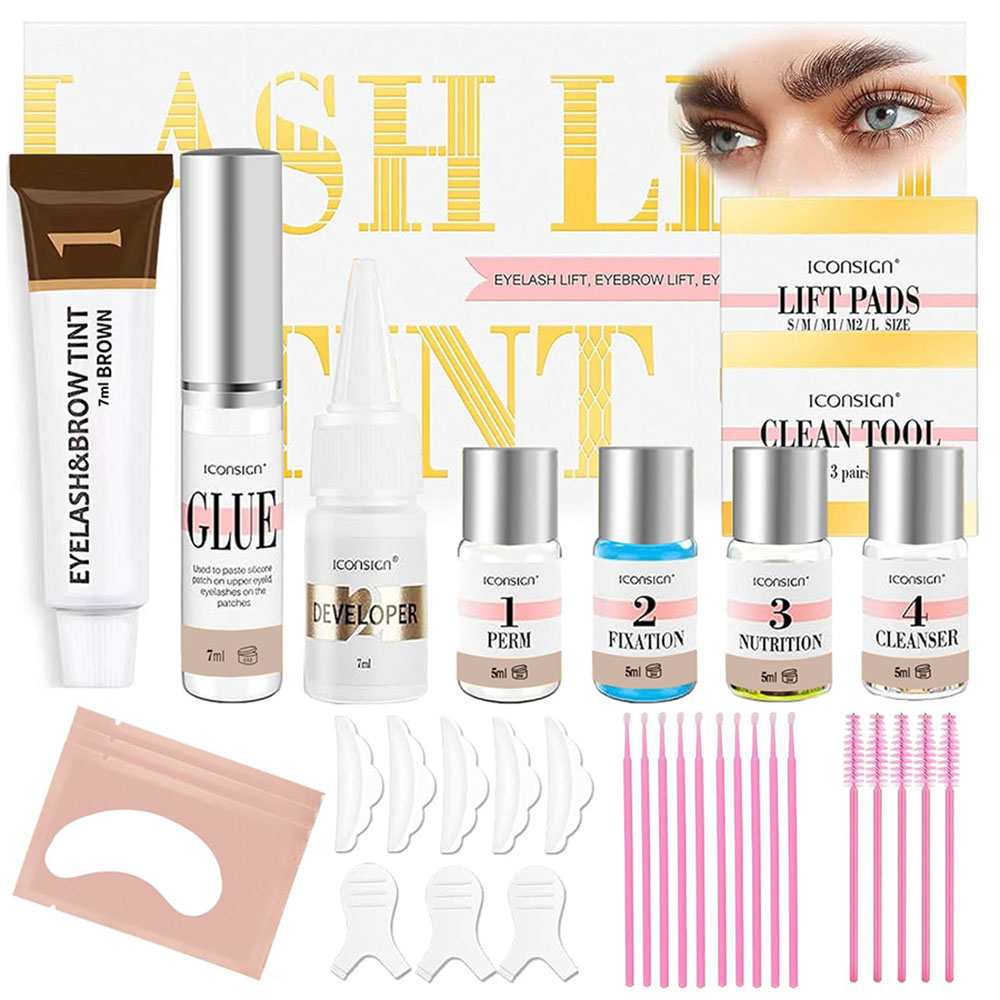 ICONSIGN Lash Lift and Tint Ki - Brow Lamination Kit のレビューと価格