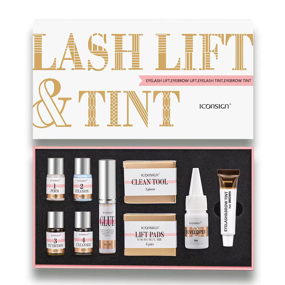 ICONSIGN Lash Lift and Tint Ki - Brow Lamination Kit のレビューと価格