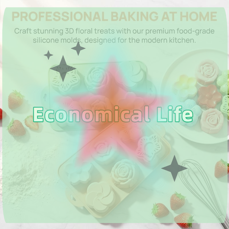 [MOA]Different Flower Shapes B - Bath Bomb Mold のレビューと価格