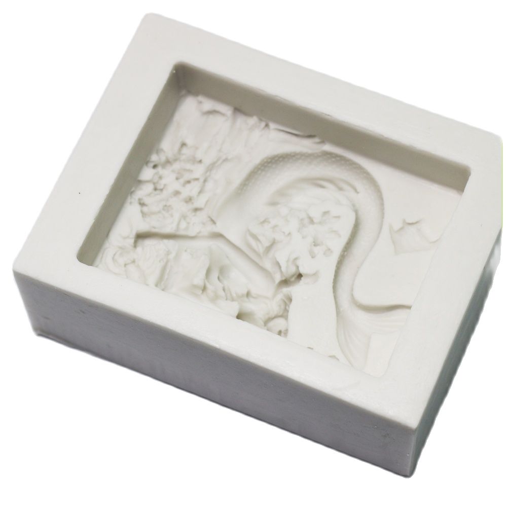 2D Mermaid Soap Silicone Molds - Bath Bomb Mold のレビューと価格