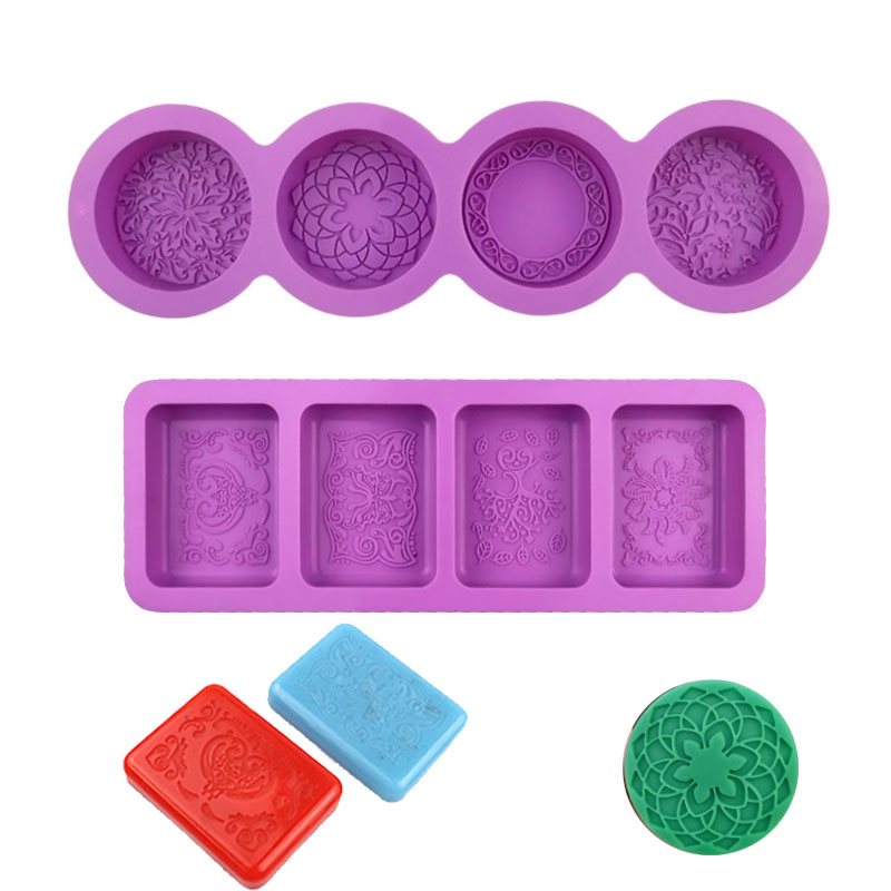 Flower Pattern Silicone Mold F - Bath Bomb Mold のレビューと価格