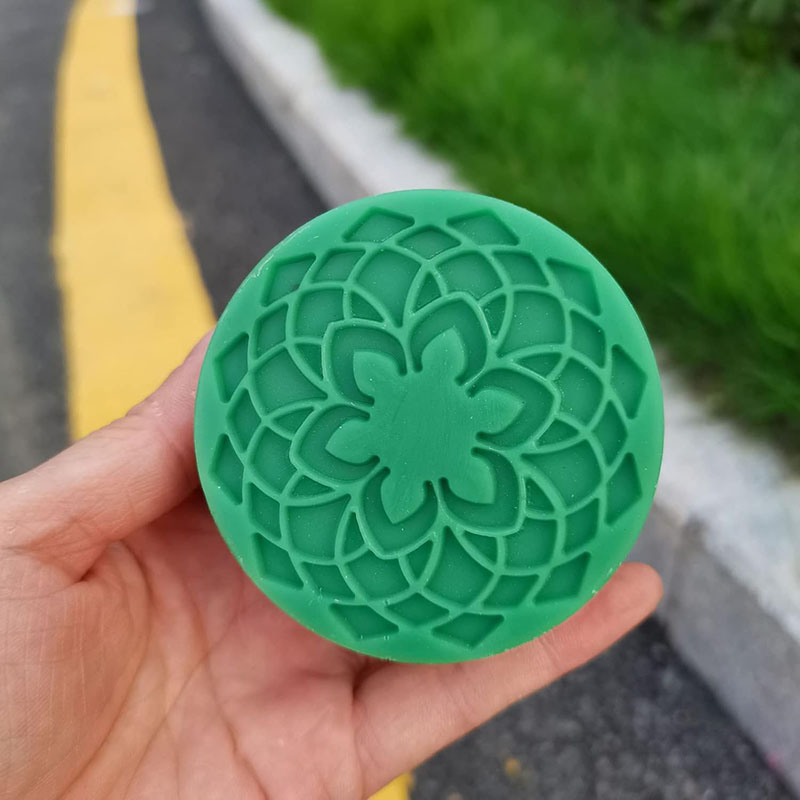 Flower Pattern Silicone Mold F - Bath Bomb Mold のレビューと価格