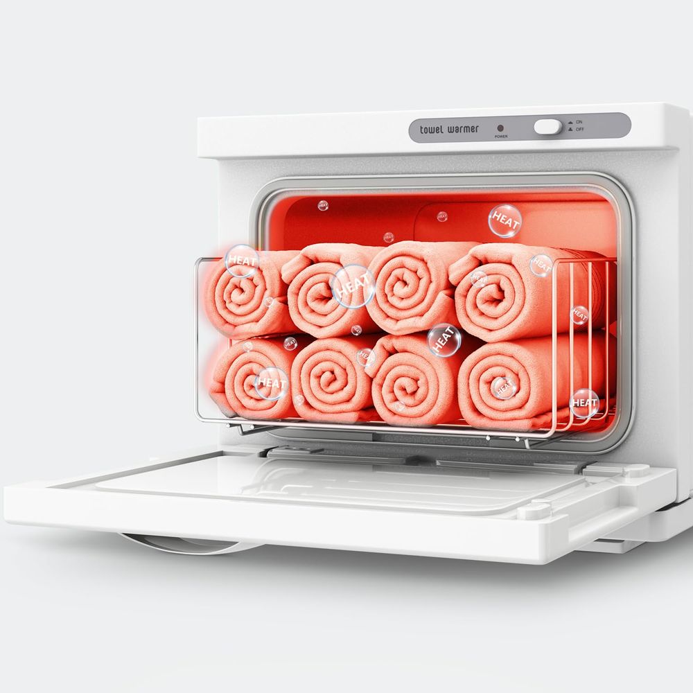 Compact 8L White Towel Warmer  - Spa & Wellness Retreat のレビューと価格