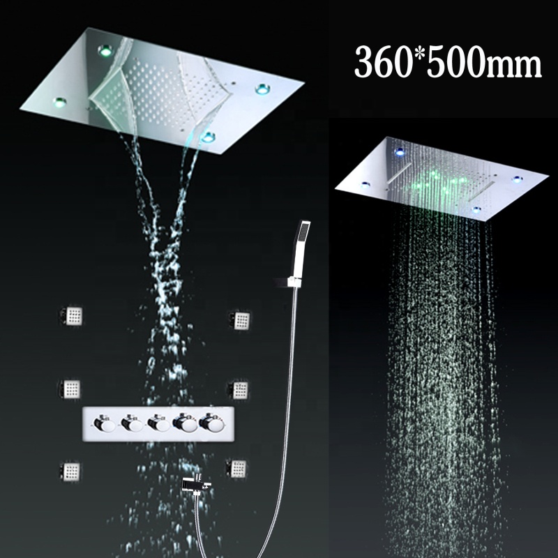 Brass Hot Cold Four Handle Sho - Spa & Wellness Retreat のレビューと価格