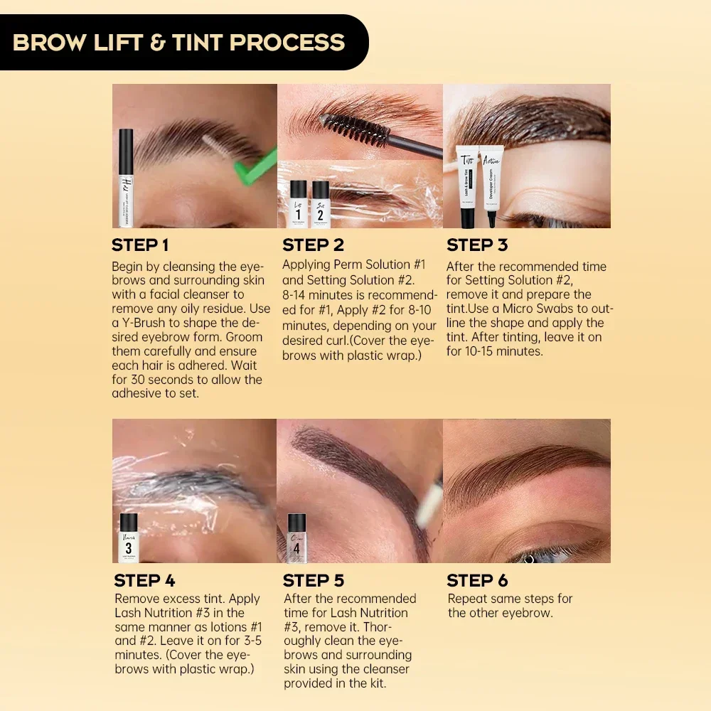 Gollee Lash Lift Kit 4 in 1 Br - Brow Lamination Kit のレビューと価格