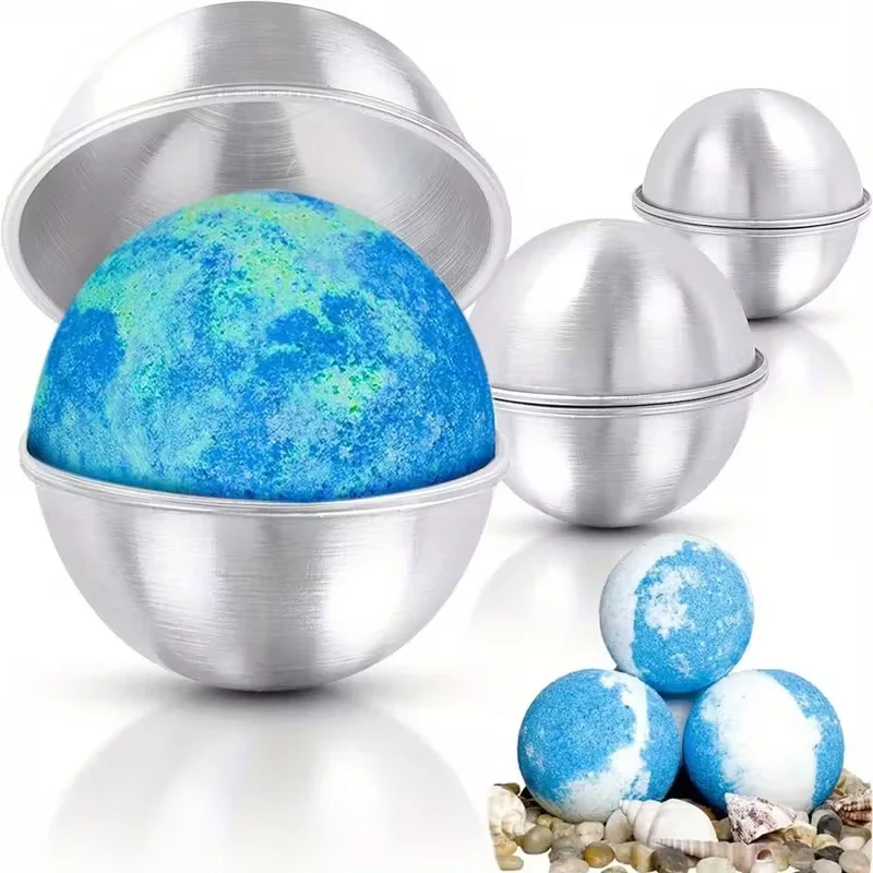 4Pcs Semi-Circular Spherical B - Bath Bomb Mold のレビューと価格