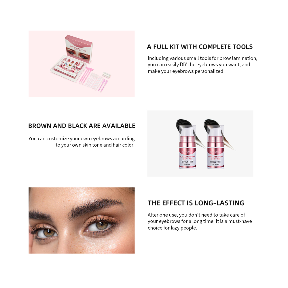Semi-permanent Brow Lamination - Brow Lamination Kit のレビューと価格