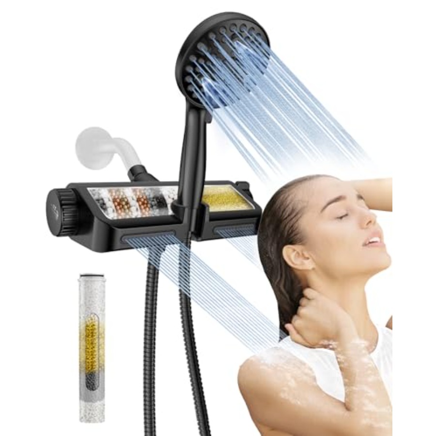 Filtered Shower Head with Hand - Spa & Wellness Retreat のレビューと価格