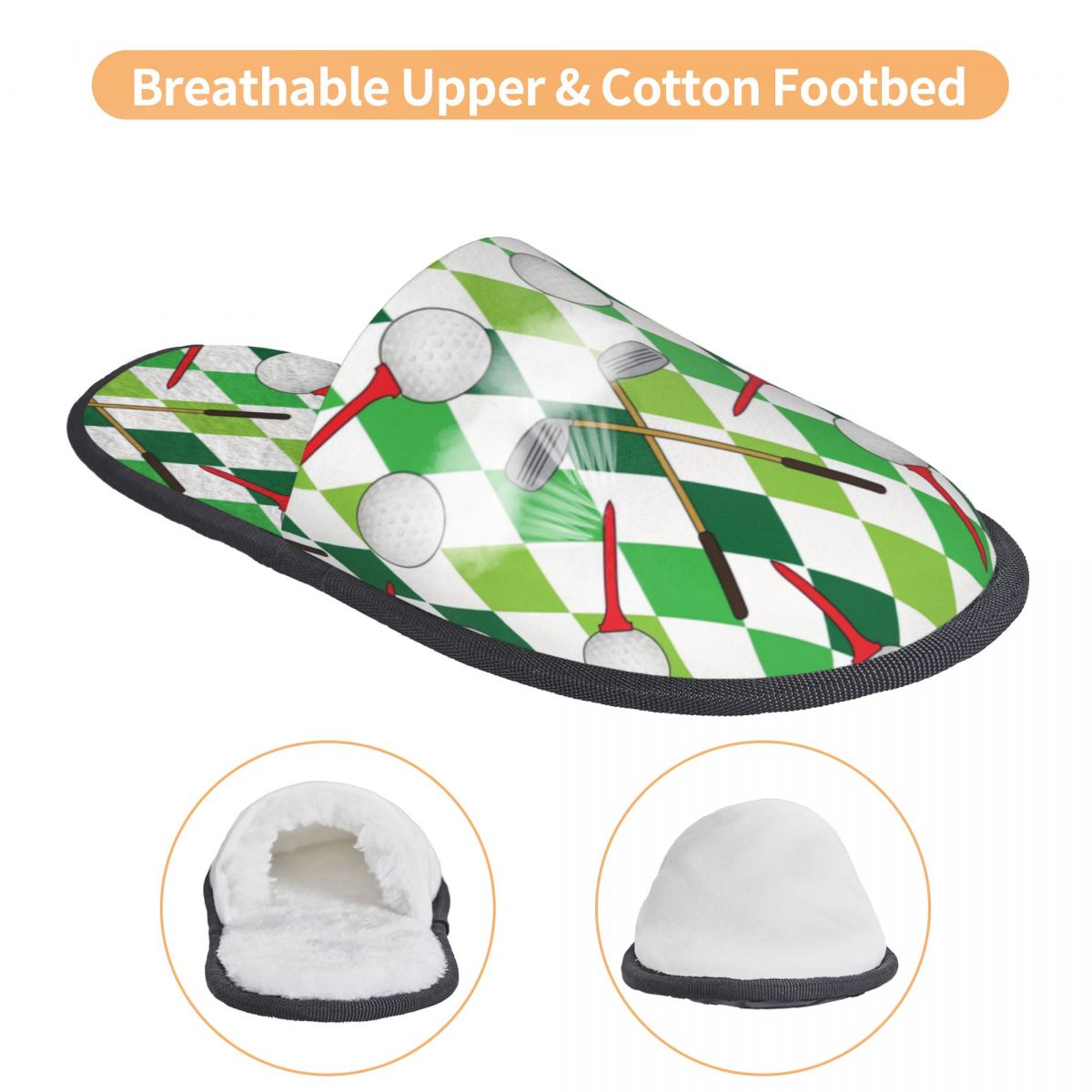 Golf Balls Argyle Pattern Soft - Spa & Wellness Retreat のレビューと価格