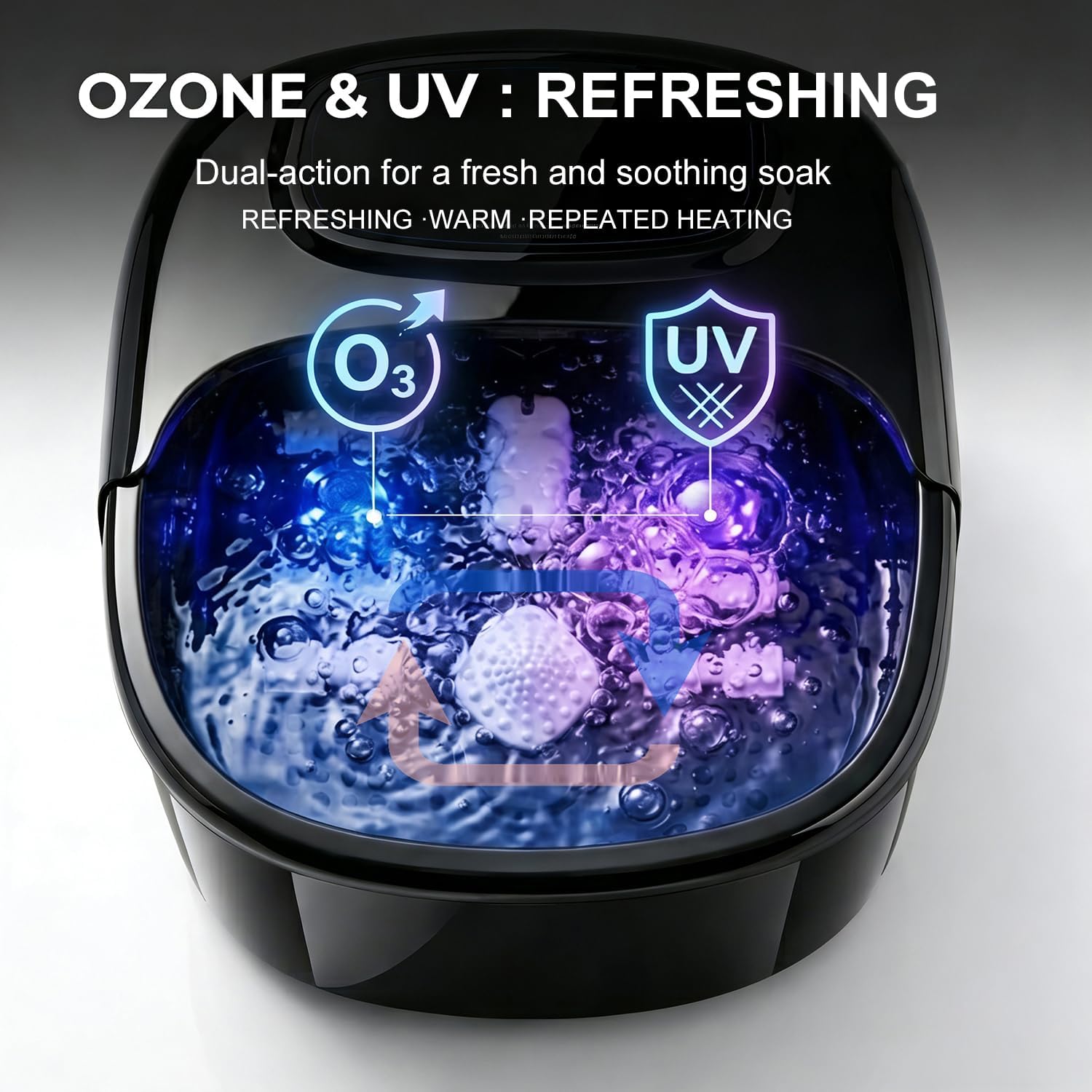 Foot Spa Bath Massager with Oz - Spa Wellness Images のレビューと価格